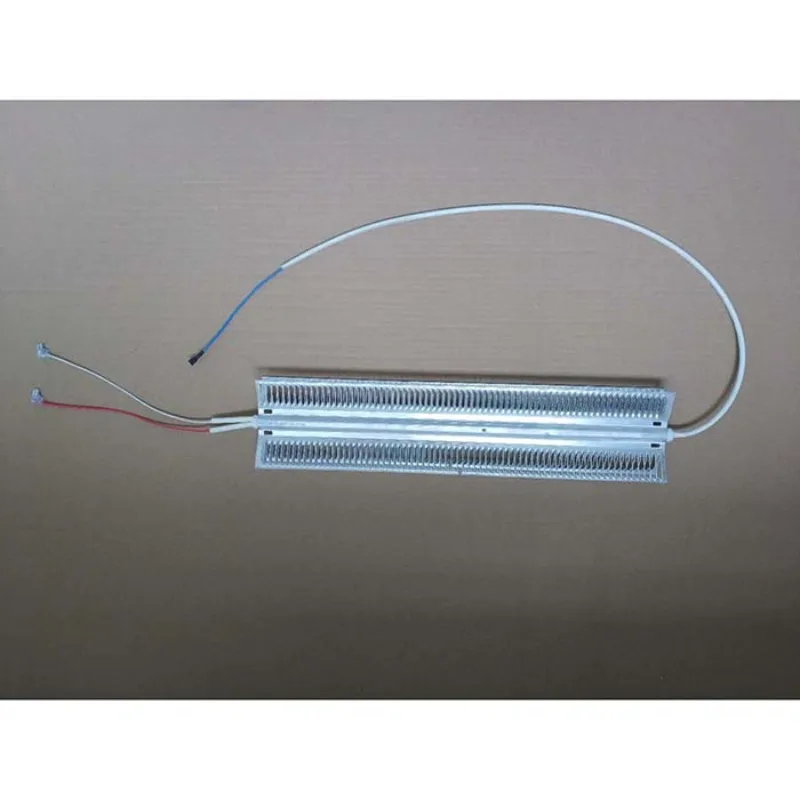 500mm230V1500W92 airfoil aluminum fin electric heating tube X type heater heater skirting line accessories