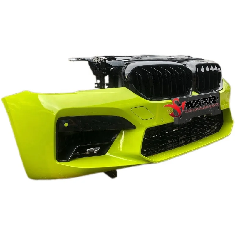 Original High-quality Hot Selling M5 F90 Front Bumper with Frame Electronic Fan Radiator for  Body Kit