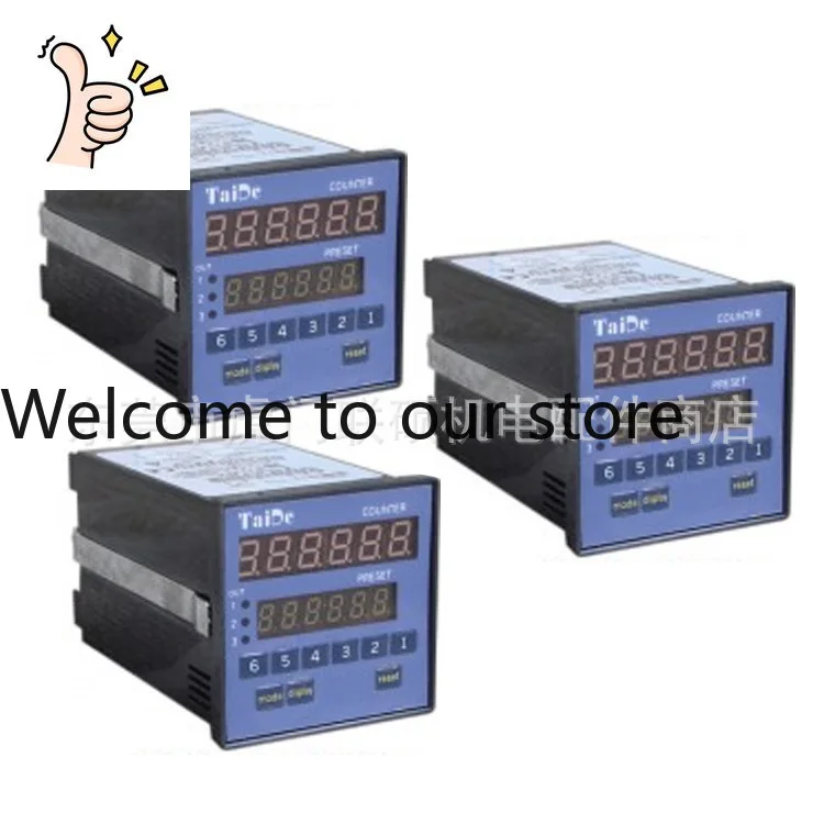 TAIDE Counter LS-61KRV With Voltage, Section Counter, Setting Counter