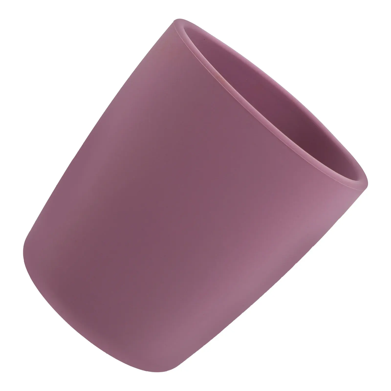 

Silicone Mouthwash Cup for Kids Anti-Drop Design Easy Clean Straight Tube No Handle Drinking Cup for Bathroom Dorm Home Use