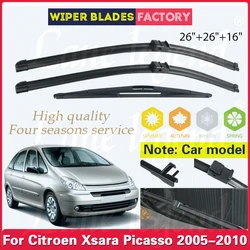 For Citroen Xsara Picasso 2005 2006 2007 2008 2009 2010 Front Rear Wiper Blades Windshield Windscreen Car Accessories 26