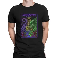 Howard Phillips Lovecraft Hastur Men's TShirt Cosmic Horror Azhmodai Distinctive T Shirt Harajuku Sweatshirts Hipster