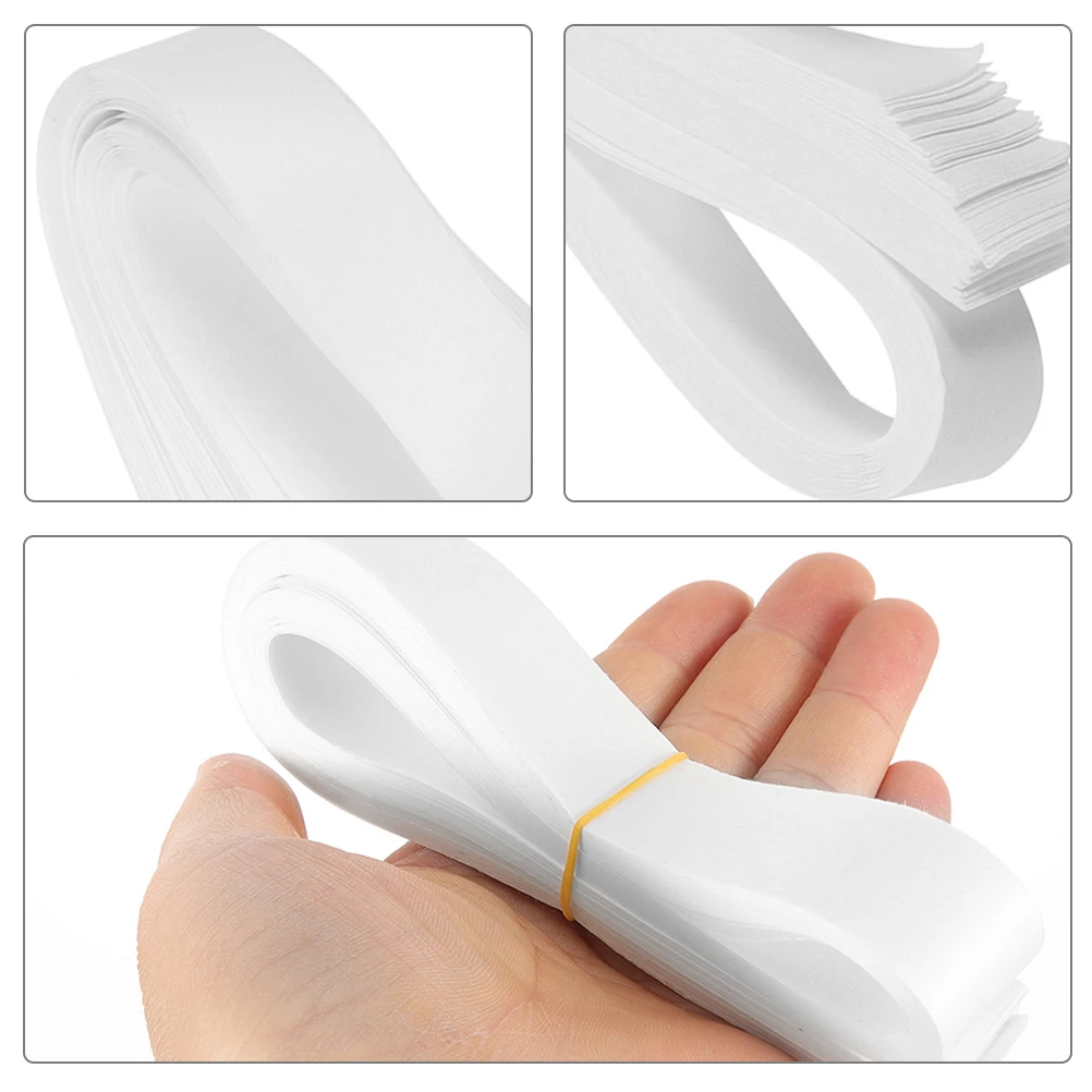 40 Pcs Banknote Paper Money Cash Band Strap White Currency Bands Tie Bill Wrapper