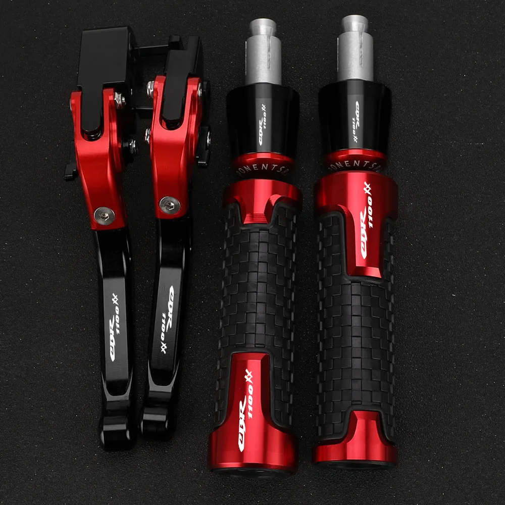 

Motorcycle For HONDA CBR1100XX CBR 1100 XX CBR1100 XX BLACKBIRD 1997-2007 Handlebar Hand Grips Ends Handle Brake Clutch Levers