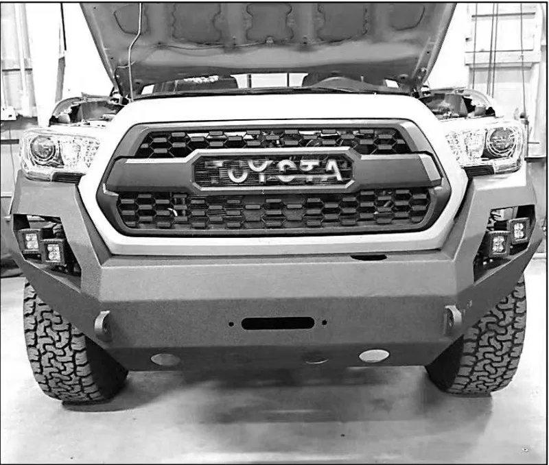 Suitable for 16-23 Toyota Tacoma Tacoma Athletic Front Guards Press Winch Front Bumper Off-Road Bars