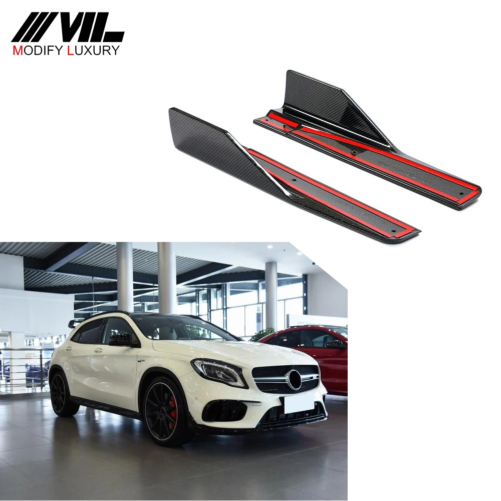 

Suitable for The GLA-class carbon fiber automotive side divider is suitable Suitable for Mercedes-GLA250, GLA45, AMG 2015-2019