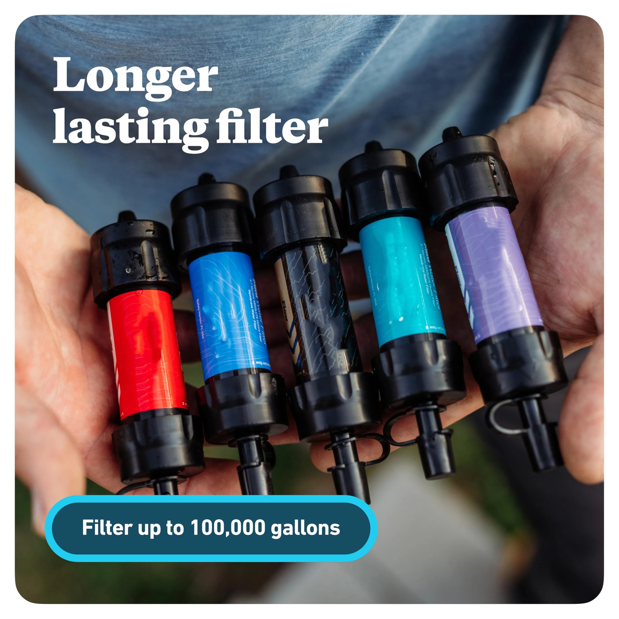 

Открытый мини-фильтр для питьевой воды, портативные аксессуары для выживания, очиститель воды для выживания, пешего туризма, кемпинга