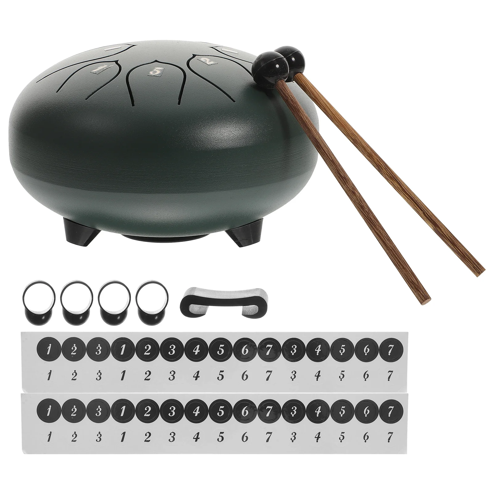 

Steel Tongue Drum for Hand Drums Musical Instruments Gift Adults Plastic