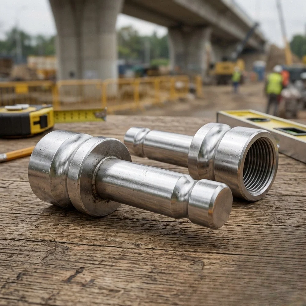 Stainless Steel Measuring Instrument Adapter for Total Stations Prisms Rods Levels Surveying Equipment Accessories