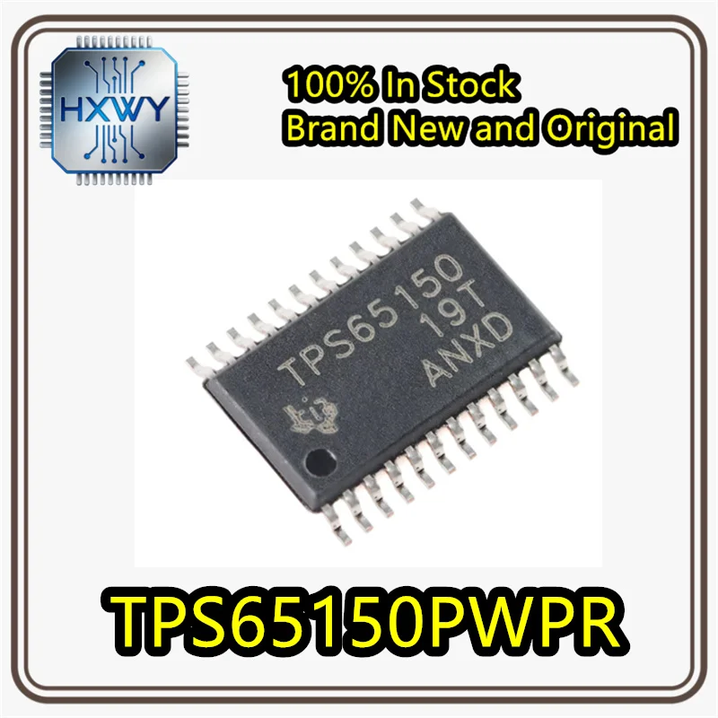 (5/20 pieces) Original Authentic Surface Mount TPS65150PWPR TPS65150 TSSOP-24 LCD Bias Power IC Chip In Stock