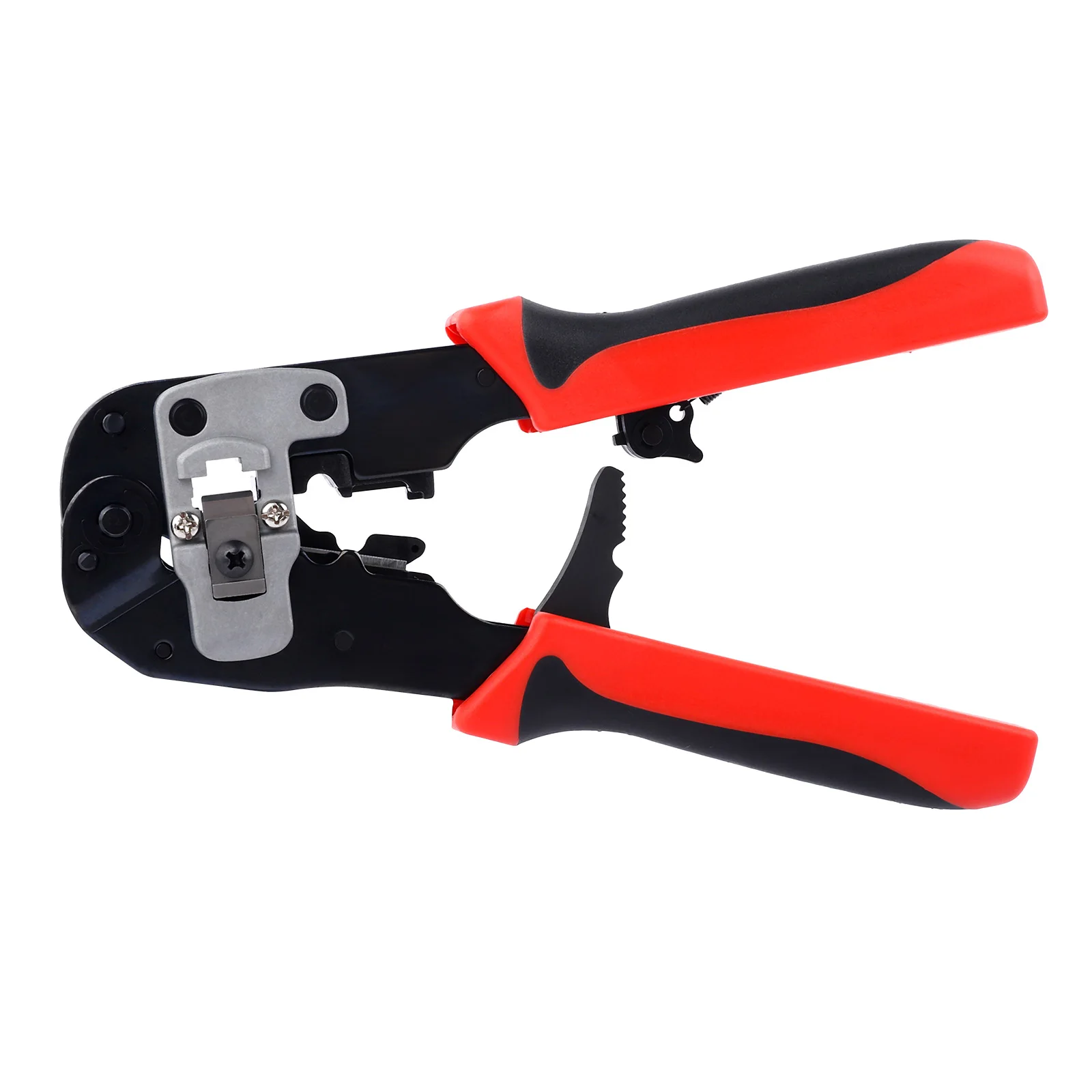 JRready ACT-NP20 Network Cable Crimp Tool Compatible with 8P Connectors | Support Cat5, Cat5e, Cat6, Cat6a 8P Network RJ45 Plugs