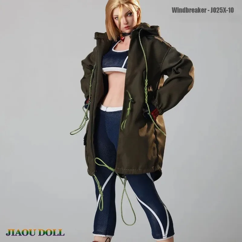 JO25X-10 1/6 スケール男性/女性おもちゃウインドブレーカーコート服モデル DIY 12 インチシン/ふっくらアクションフィギュアボディ用