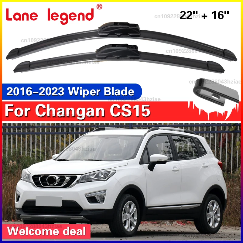 Frontwischerblätter für Changan CS15 SUV 2016 2017 2018 2019 2020 2021 2022 2023 Windschutzscheibe Windschutzscheibe Fenster Autozubehör