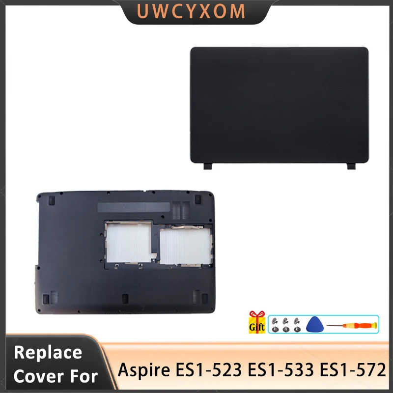

New For Aspire ES1-572 ES1-523 ES1-533 ES1-532 LCD Laptop Shell LCD Screen Rear Lid Top Case/Back Cover/Front Bezel/Bottom Case