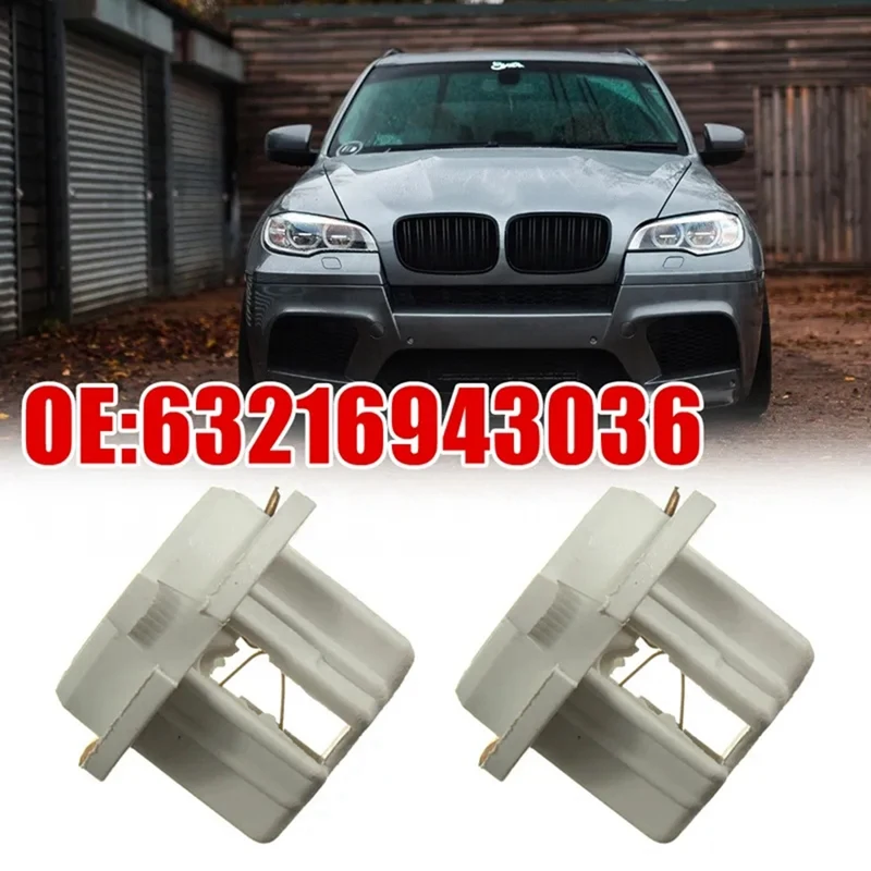 

10 Piece Car Rear Tail Light Lamp Bulb Socket Holder Parts 63216943036 For BMW 7 Series X3 X5 E53 E38 E65 E70 E83 F25 2000-2016