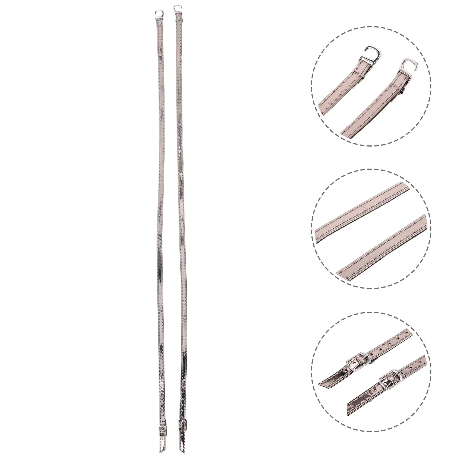 

1 пара съемных ремешков для обуви на высоком каблуке, регулируемые ремни на щиколотке с пряжкой, анти-свободные шнурки для обуви на высоком каблуке, формальные ночные выходы