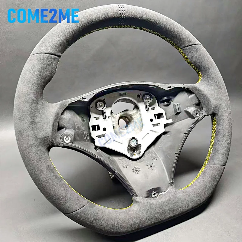 Geeignet für BMW E90 E91 E92 E93 3er Serie Auto-Lenkrad Plüsch-Lenkrad Upgrade-Zubehör