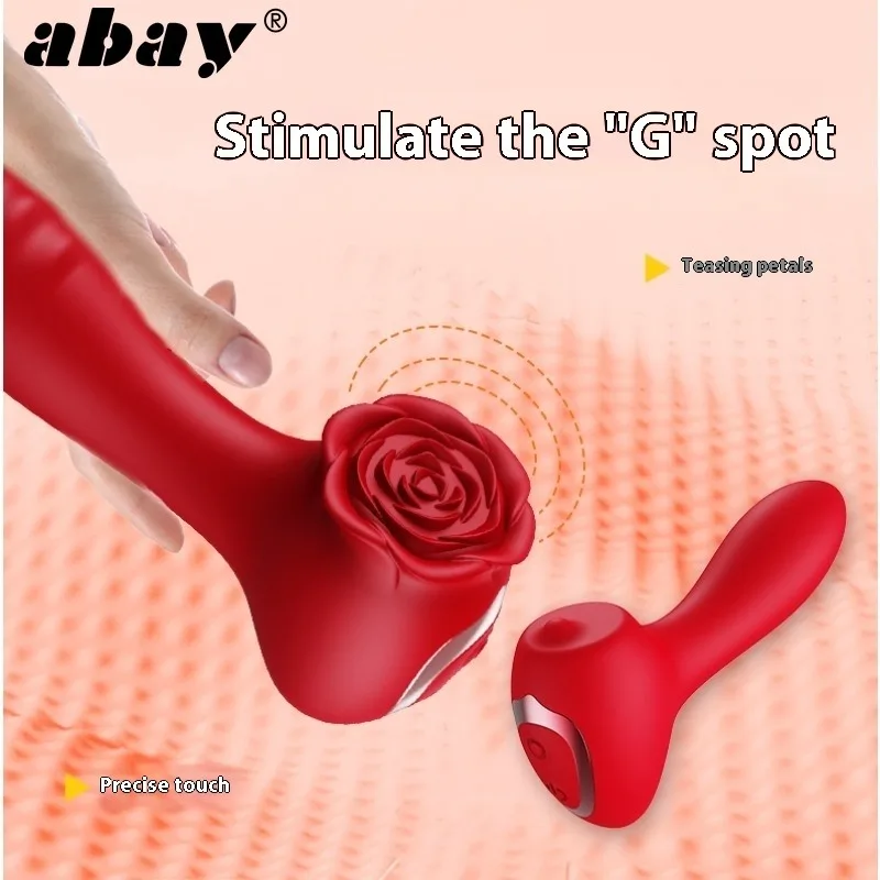 The second generation AV vibrator enters the body, small bead stick, adult sex products, three-in-one rose vibrator.