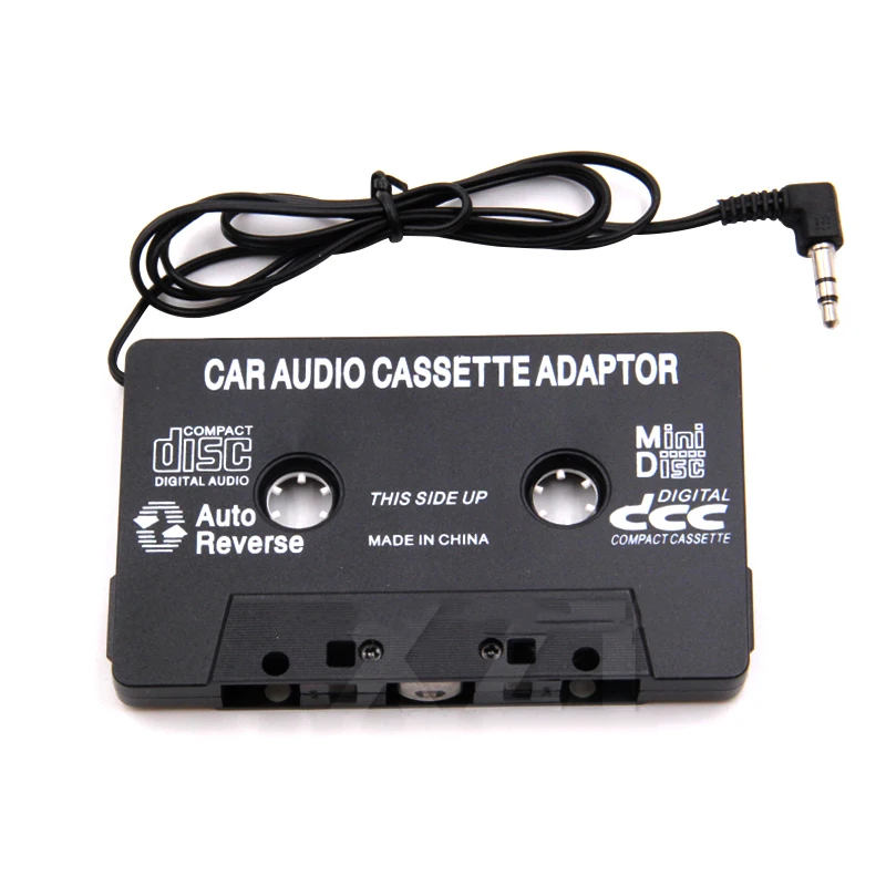 1pc AUX Cable CD Player 3.5mm Jack Car Cassette Player Tape Adapter Cassette Mp3 Player Converter For iPad For iPhone MP3