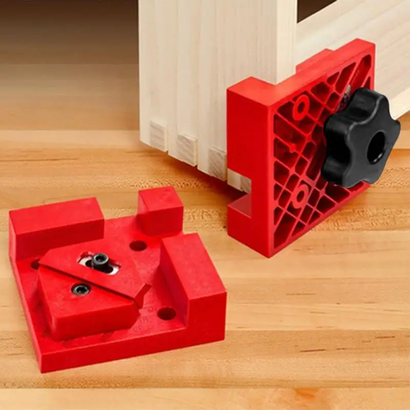 Clip angolare per la lavorazione del legno posizionamento ad angolo retto Clip quadrata di precisione strumenti e accessori per la lavorazione del legno regolabili per