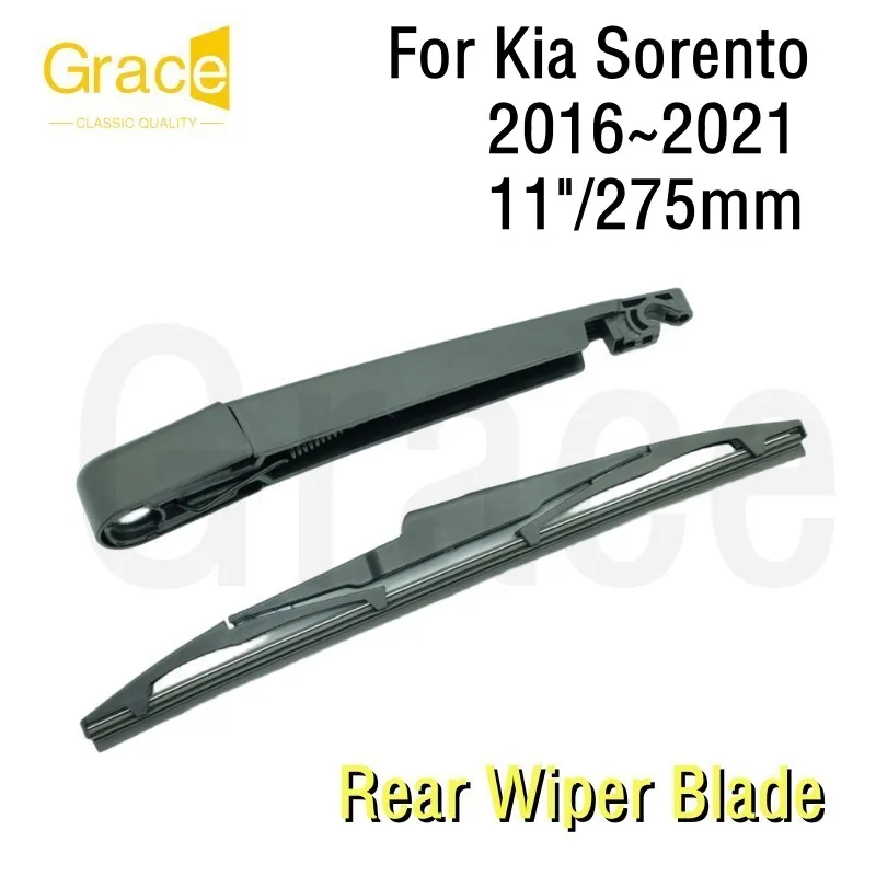 

For Kia Sorento Rear Wiper Blade 11"/280mm Car Windshield Windscreen Rubber 2016 2017 2018 2019 2020 2021