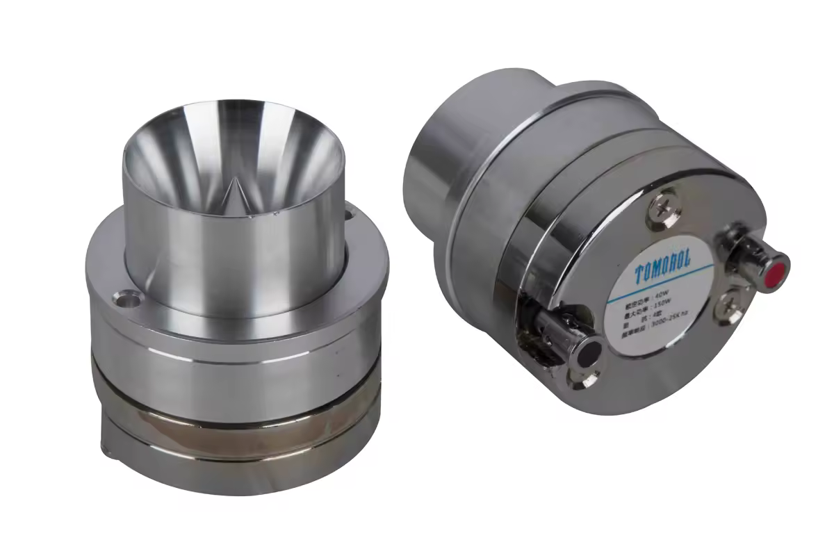 1“Aluminum Bullet Horn Super Tweeters High Efficiency Compression Drivers RMS 40W a pair Compact Bullet Tweeters