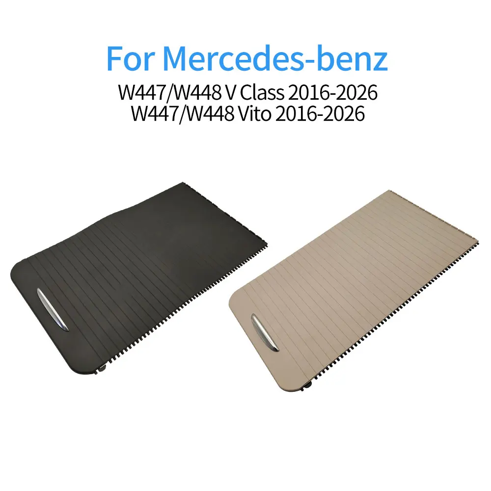 Car Console Cup Holder Slide Cover Trim Center Roller Blind Cover For Mercedes Benz Vito V Class V260 V300 W447 W448 4476800231