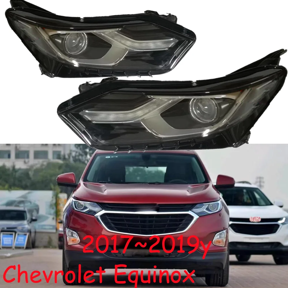 

1pcs car accessories bupmer head light for Chevrolet Equinox headlight 2017~2019y daytime light fog for Equinox taillight