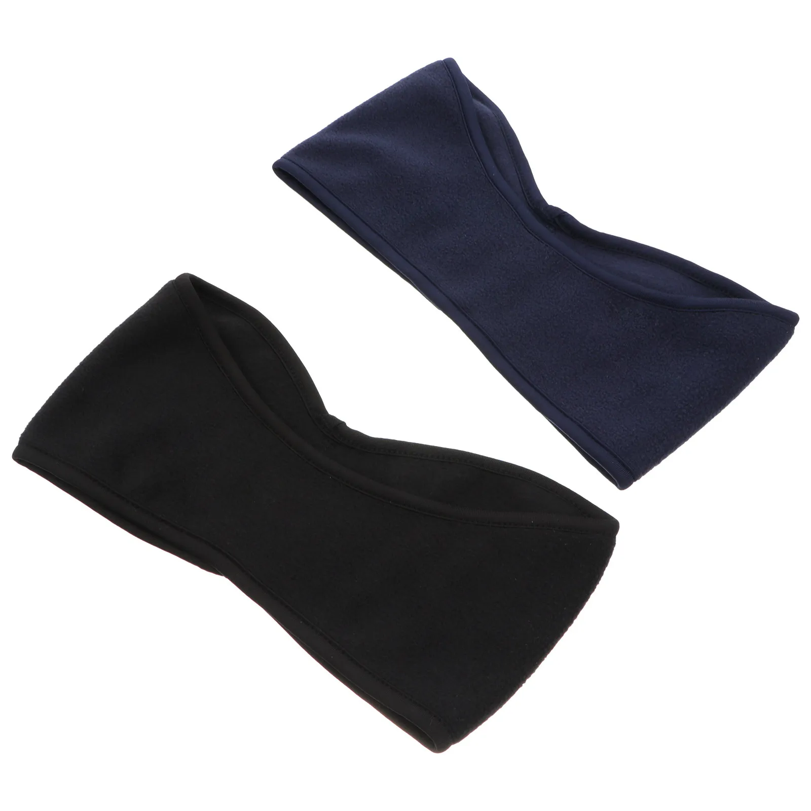 2Pcs Sports Headband Cold Proof Ear Warmer Full Cover Ear Muffs Stretchy Protective Wrap Suitable for Running Cycling Winter