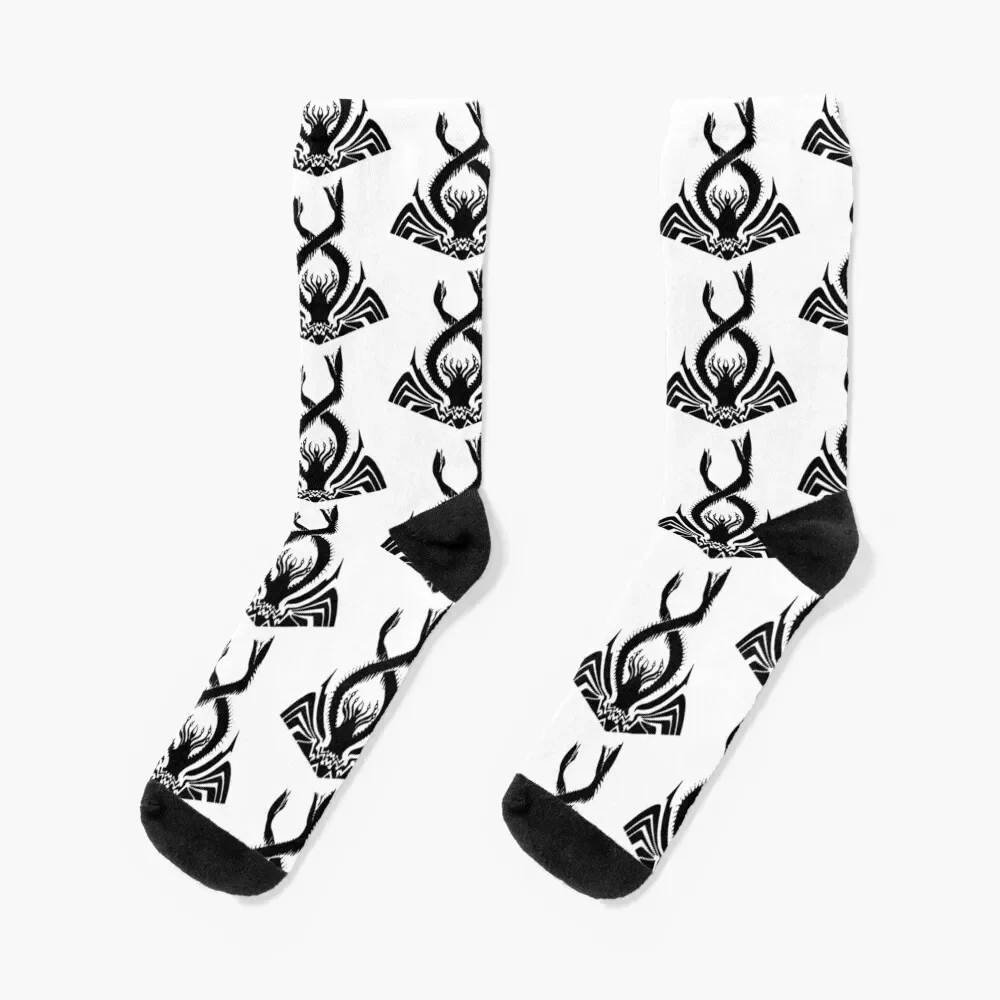

Thrawn's Chimaera Logo BLACK Socks summer new year heated halloween Luxury Woman Socks Men's