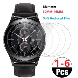 Soft Hydrogel Film For Watch Diameter 46MM 45 44 43 42 41 40 39 38 37 35 34 33 32 31 30 36 MM Screen Protector Watch Accessories