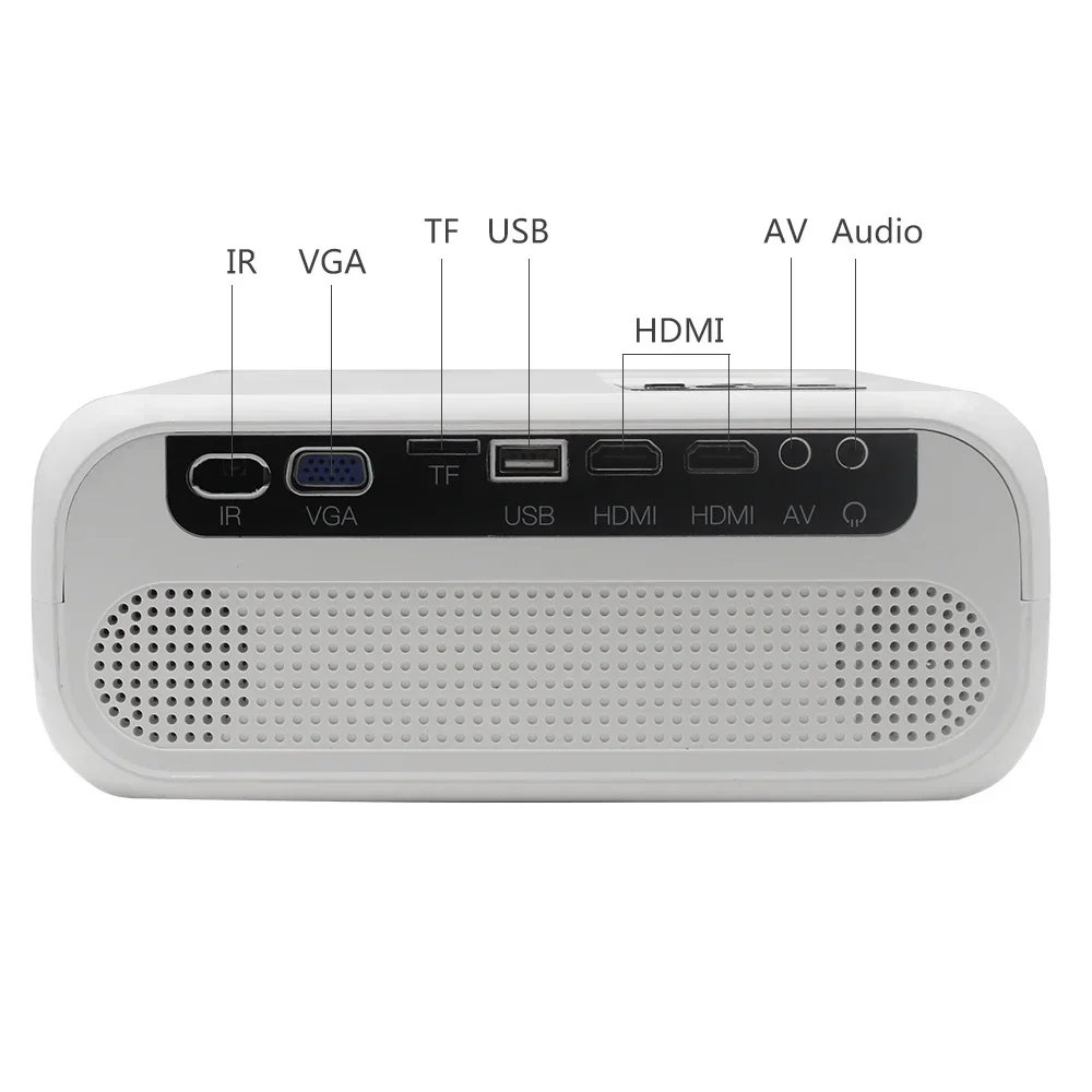 Hot Sale Mini Projector 4k E500H Portable LCD Projector Led Smart Small Projector factory