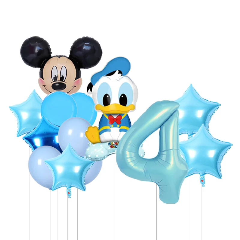 Classic Donald Duck Cartoon Balloon Set Party Decorative Balloons Combination Kit view 5