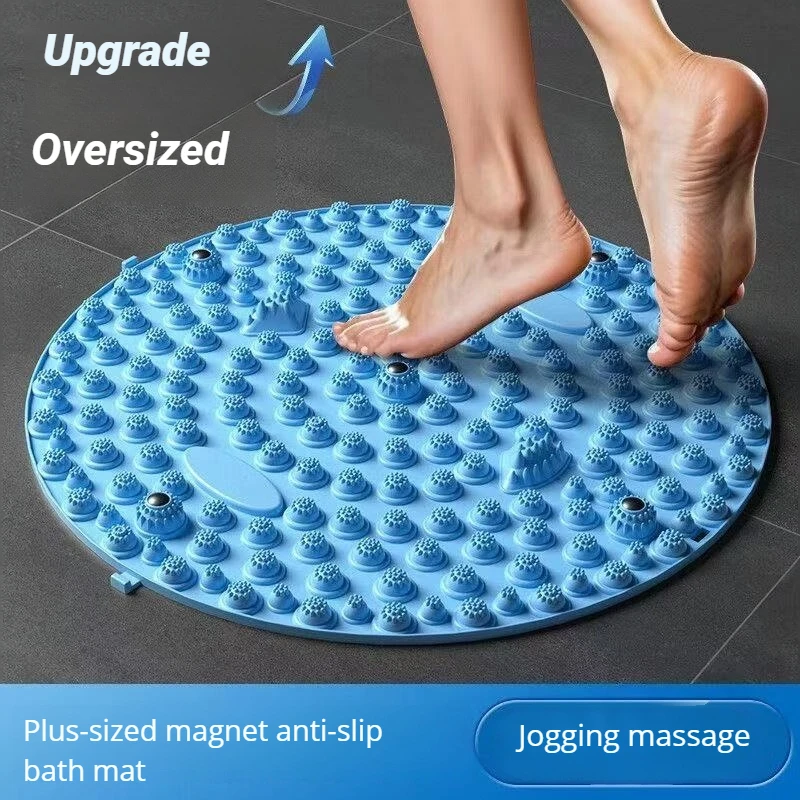 

Circular Finger Pressure Board, Slow Running Foot Massage Pad, Specialized For Unblocking Meridians, Foot And Toe Pressure Board