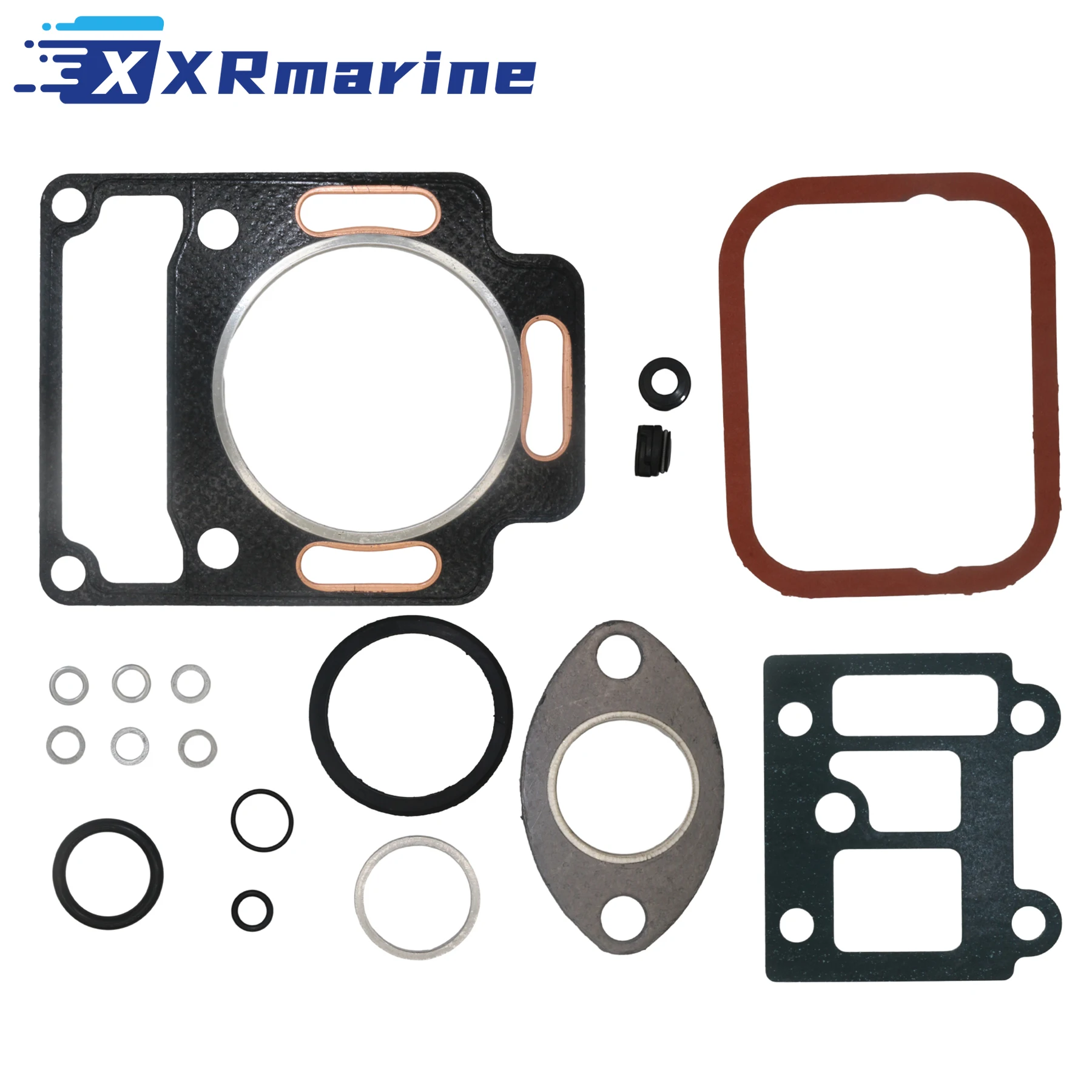 Head gasket set for Volvo Penta MD1B MD2B MD3B AQD2B 875500  875502  875504  876374  876375  876377 piston