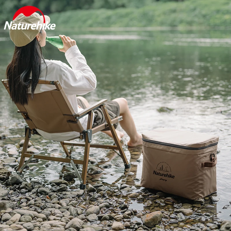 Naturehike Lunch Bag PVC Insulation Package 12L 20L Large Capacity Outdoor Cooler Storage Bag Ultralight Portable Picnic Bag