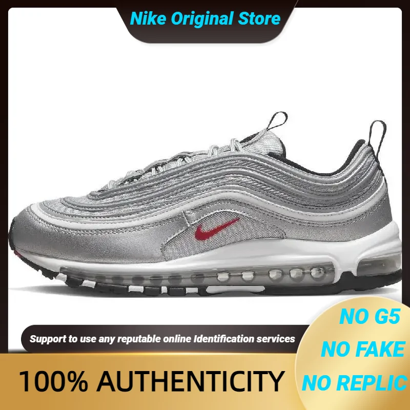 Nike Air Max 97 OG \'Silver Bullet\' 2022 Sneakers shoes DM0028-002 With Original Box