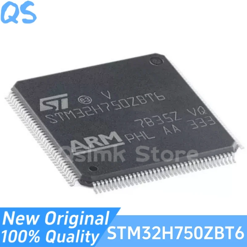 

New Original STM32H750ZBT6 LQFP144 Chip 32-Bit Microcontrolle MCU