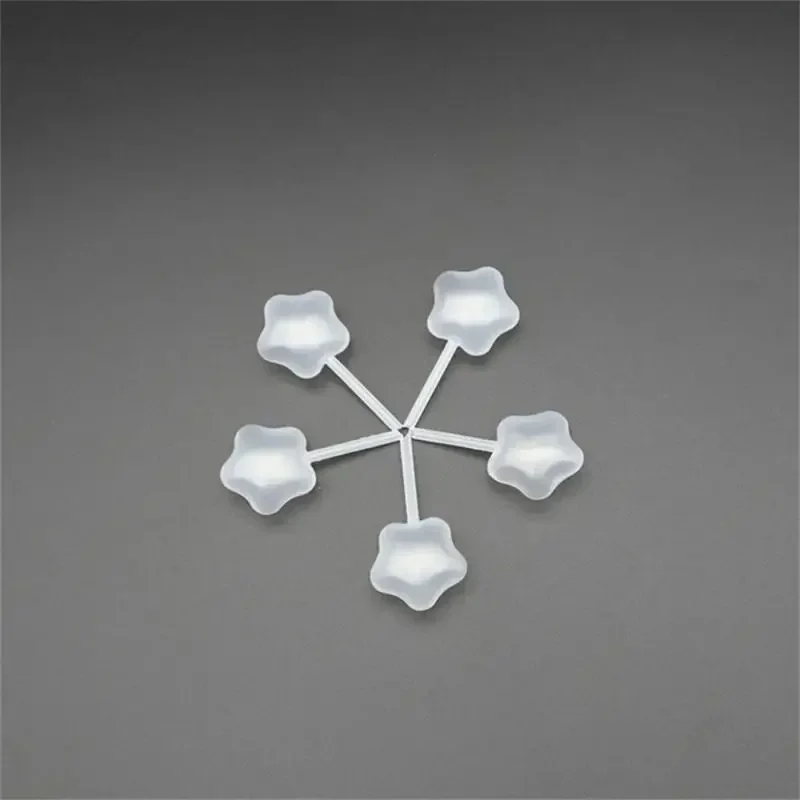 4ml Transparent Liquid Dropper Mini Heart Shape Pasteur Pipette Plastic Squeeze Dropper Cupcake,  Dessert Tool Pipettes