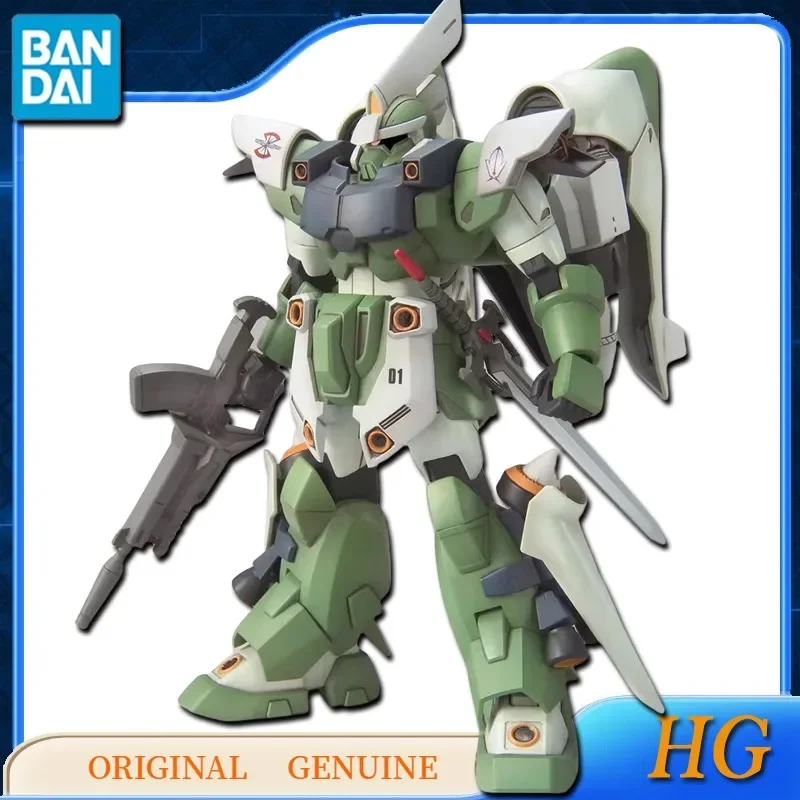 Bandai Original Genuine HG GUNDAM GINN Type High-Maneuver Anime Action Figures Toys for Boys Girls Kids Gift Model Ornaments