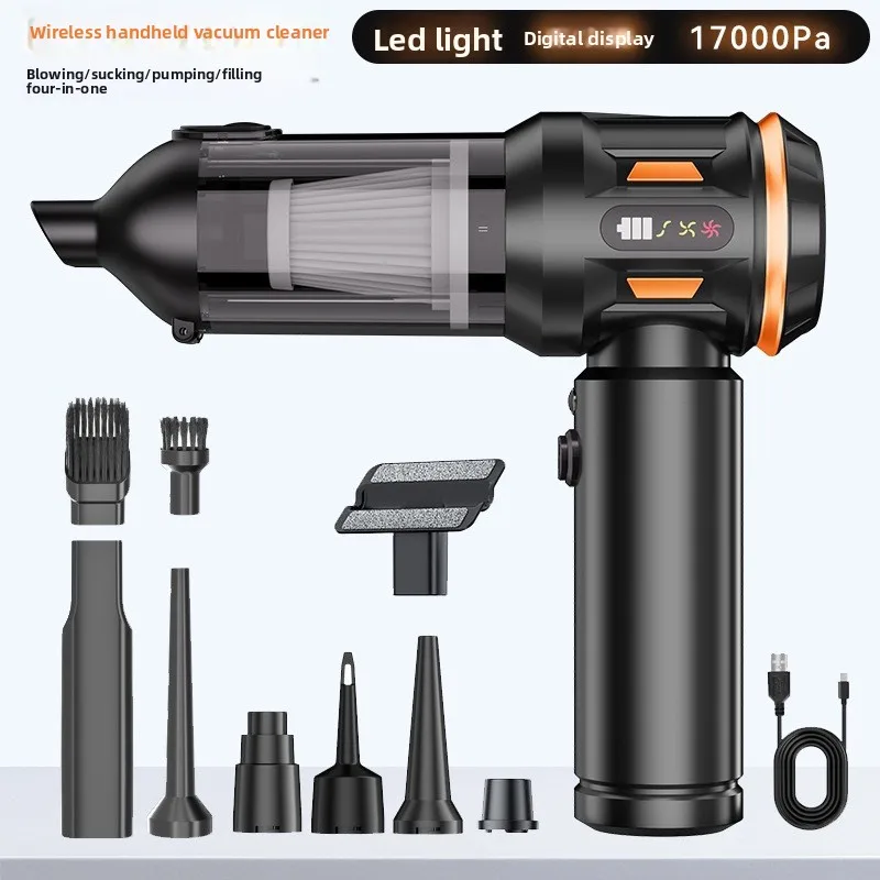 

Беспроводной автомобильный пылесос 16000 Па высокой мощности с легкой автоматической щеткой для очистки от пыли