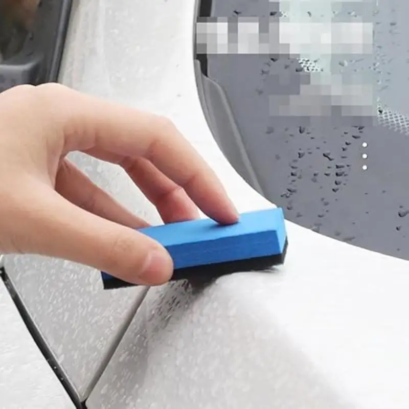 

Dual-Use Sponge Block for Paint and Glass CoatingNon-Detachable Car Detailing SpongeAutomotive Paint Care Sponge