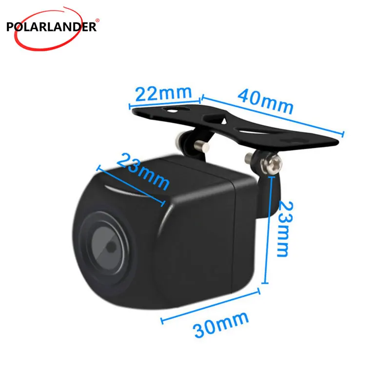 Wireless Car Rear View Camera WIFI Mini Reversing Camera 120 Degree Viewing Angle Waterproof 12V Night Vision For Android  IOS