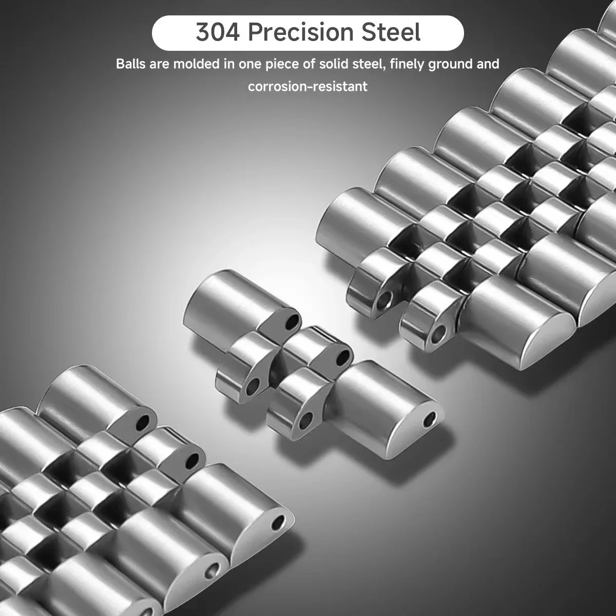 حزام ساعة معدني لساعة سامسونج جالاكسي الترا 2025 47 ملم سوار معصم من الفولاذ المقاوم للصدأ لساعة جالاكسي 7 الترا سوار