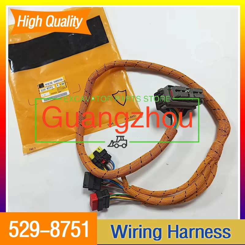 

for CATERPILLAR High Quality Engine Power Wiring Harness 330GC 529-8751 5298751 Wiring Harmess Connector Parts Excavator New