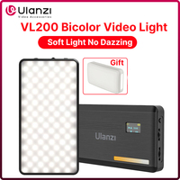 Ulanzi VL200 LED Video Light for Professional 2500K-9000K Dimmable Panel Photography Lighting for Sony Nikon Canon Camera Lights