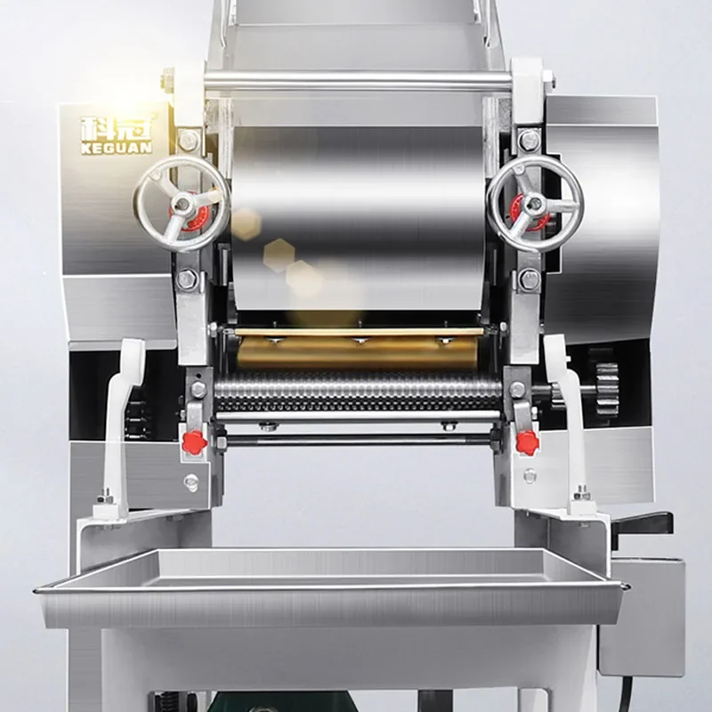 Máquina de macarrão de alta velocidade, máquina de prensagem de macarrão em grande escala, multifuncional, macarrão fresco, vegetais