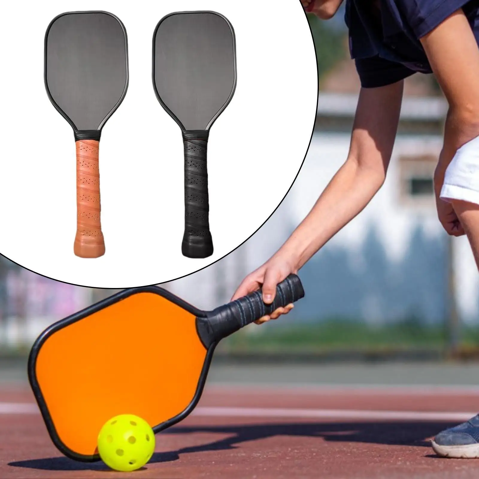 

Pickleball Paddle Lightweight Tennis Racket Easy Grip Training Equipment for Beginners Adults Gym Outdoor Indoor Sports Game