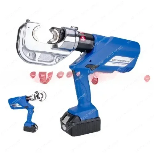 Hydraulic Clamp HL-400 Rechargeable Press Plier 300 Pressure Wire Cold Pressure Copper and Aluminum Terminal EZ Lithium Clamp C