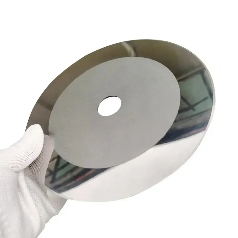 

1Pcs Flat round blade slitting knife Food rubber cutting round blade Leather tape paper tube slitting machine blade